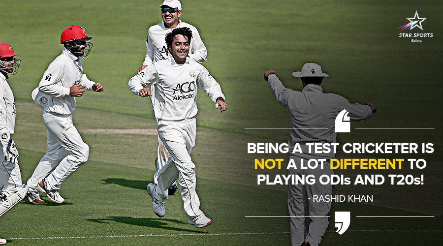 StarSportsIndia's tweet photo. Does @rashidkhan_19 need to make changes to his bowling in order to survive the toughest Test of them all? Paytm #INDvAFG https://t.co/hN3VRqyFZ6