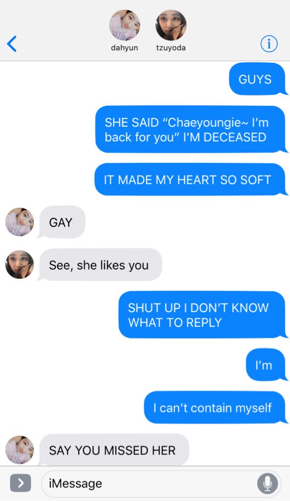 Chaeyoung being cold?