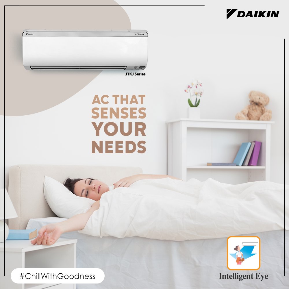 Daikin India on Twitter "Tired of changing the temperature? Not