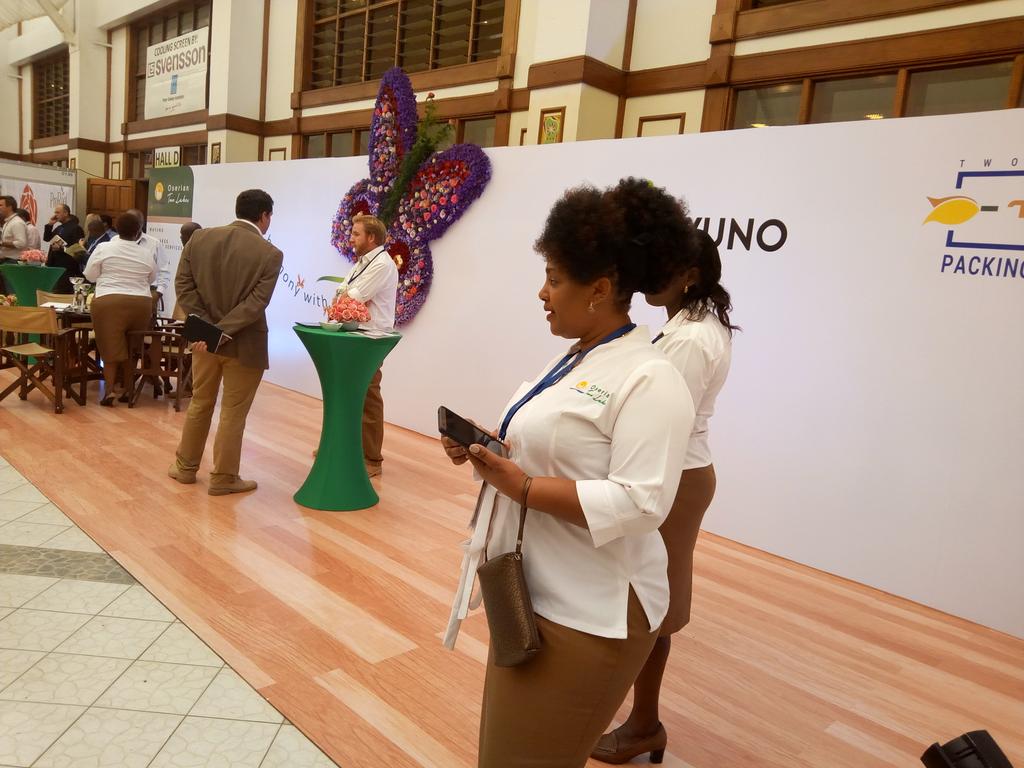 kenyaflower's tweet photo. #iftex2018 #Day2 creativity is top this year in displaying the best of Kenya. #kenyaflowers. https://t.co/JlUCvaNa3e