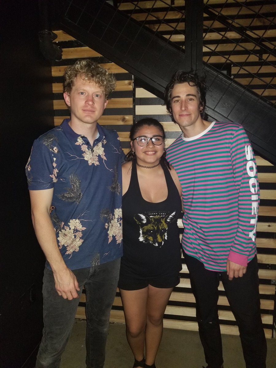 CosplayYamii's tweet photo. @nightriots it was a pleasure to see you perform! 💕 Love your merch! Your music touched my soul to point made me cry 😍 you were amazing! Soooo humble !!! https://t.co/qmVfRDyRbm