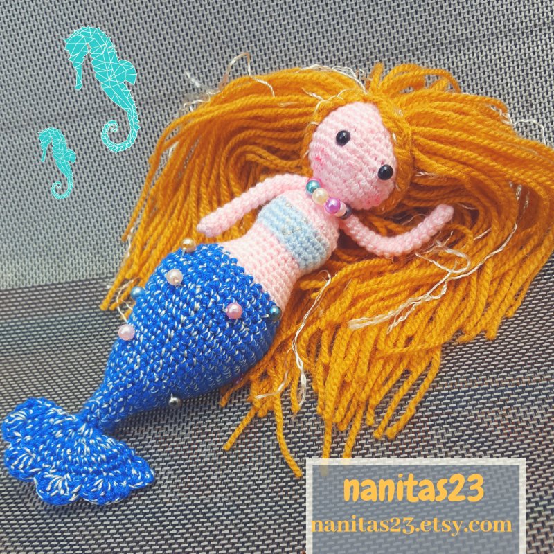 #etsy #crochetdoll #crochet #doll #amigurumidolls #amigurumilove #sirena #mermaid #mermaiddoll #fabricdolls #gifts #handmade #handmadedoll #sirenas #happyday #etsyshop #etsygift #etsyseller #artesanía #etsylove #Amigurumi #crochetdoll 
etsy.com/es/listing/510…