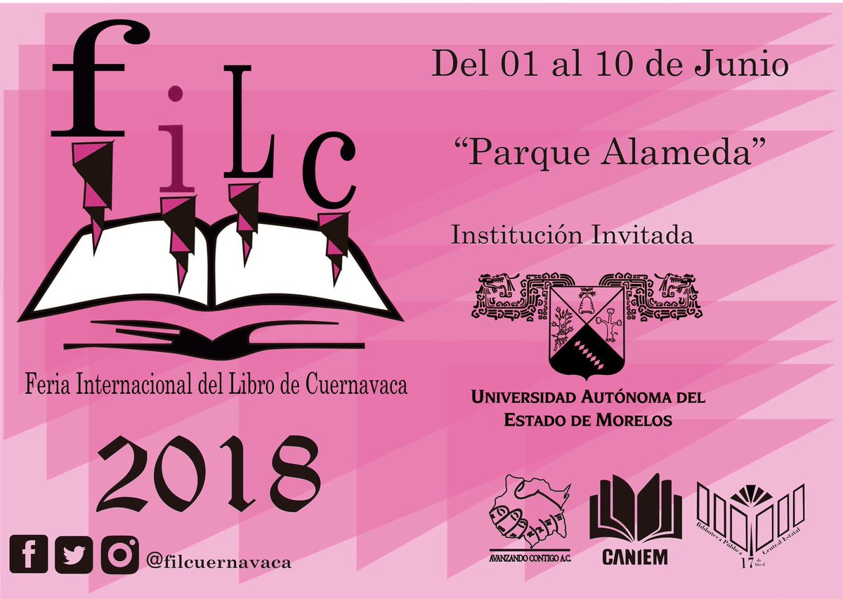 Tirantmexico's tweet photo. Los esperamos en la 1° Feria Internacional del Libro de Cuernavaca. Stand 39. Estaremos hasta el 10 de junio @FILCuernavaca #Morelos #Filcuernavaca #FeriadelLibro https://t.co/2NDThhcB74