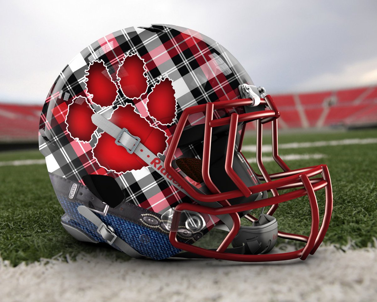 .@jimbodavis425 said the Paw wasn't coming off the original <a href="/MountSiFootball/">Mount Si Football</a> helmet I made, so I updated the helmet to make it more fitting for that area. What do you guys think?