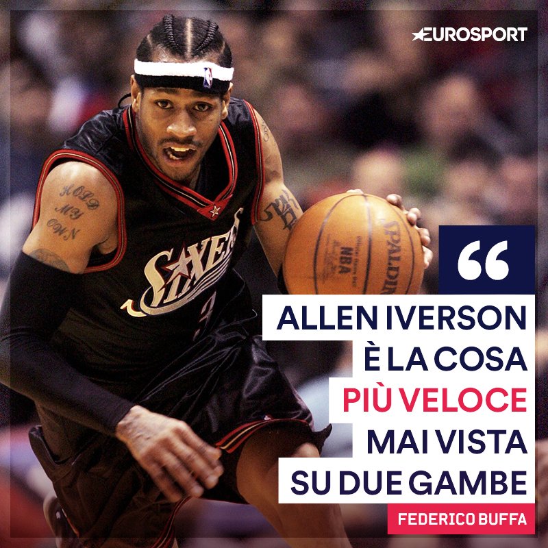 43 anni, un mito per una generazione intera: happy birthday, Allen Iverson!   