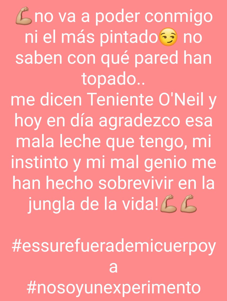 deboravss89's tweet photo. SIEMPRE CON EDUCACIÓN, Y RESPETO, MI MAL GENIO NO QUIERE DECIR QUE SEA IRRESPETUOSA, LLEGO MAS LEJOS CON MI EDUCACIÓN, SÓLO QUE NO ME DEJO VACILAR..MIS IDEAS CLARAS 1 Y NO MÁS..ME ENGAÑARON
#nosoyunexperimento
#prorocoloderetirada
#Essure 
@libreessure 
#nosoyunacifrasoyunamujer https://t.co/0dV2pkh8G5