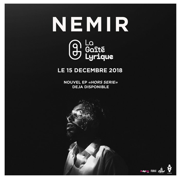 SoundStreetRDLZ's tweet photo. 15-12-2018 at 19:30: NEMIR Live at the La Gaîté Lyrique, PARIS, FRANCE https://t.co/MXDNJZaxd5