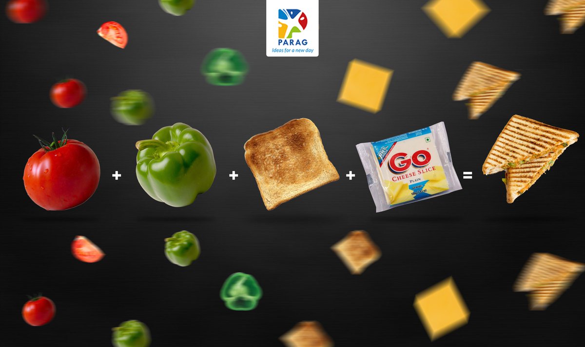ParagMilkFoods's tweet photo. Make that hunger go away with the simple yet delicious Cheese toasties. Because you can never go wrong with Go Cheese.
#ParagMilkFoods #ReinventSnacking https://t.co/Irn2OGMjy9