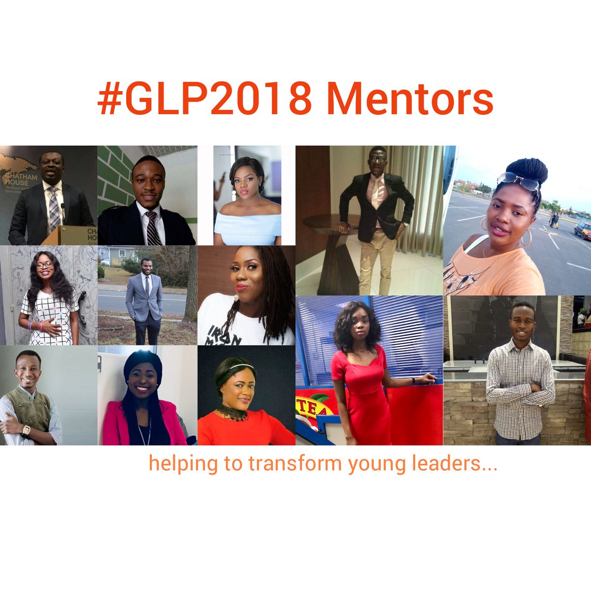 glp_ng's tweet photo. "Every great achiever has a great mentor" 

13 amazingly great personalities have signed up to mentor our #GLP2018 finalists. 

They'd help in building the young transformational leaders. 🌹🎗️🎉 https://t.co/vDkyUYnodF