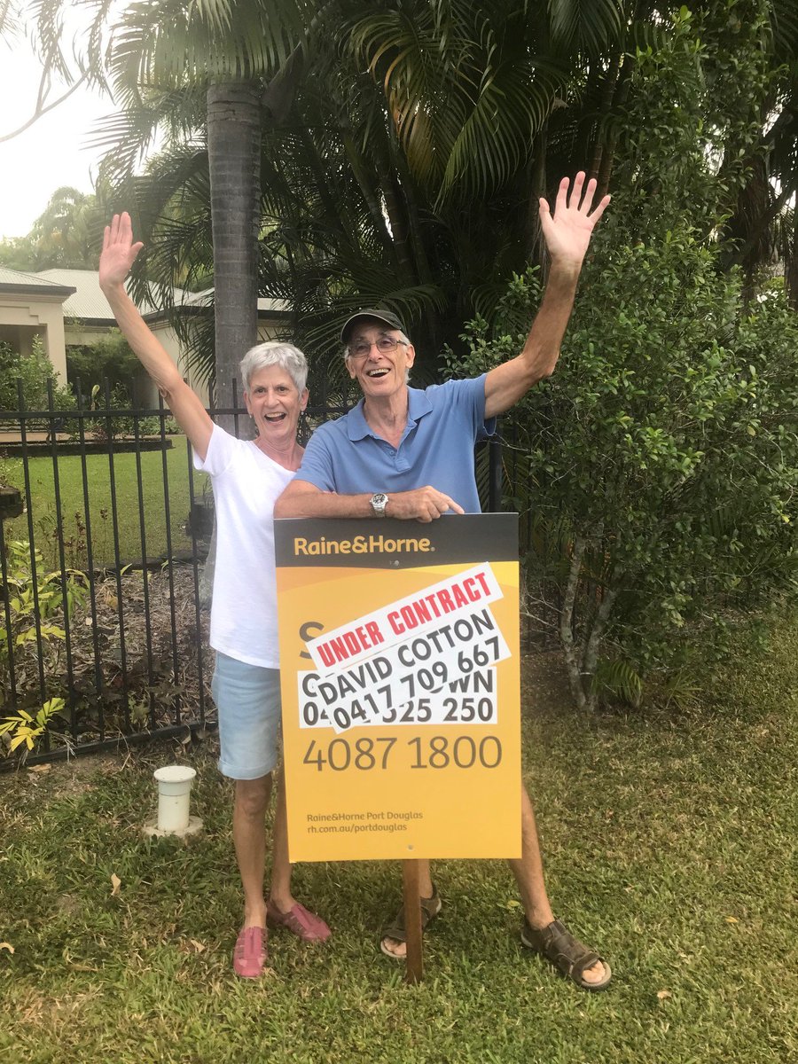 RHPortDouglas's tweet photo. Sold &amp; Congratulaions to these two happy vendors! 👏🍾

#WeWillLookAfterYou #PeopleBeforeProperty #SOLD https://t.co/u4NM6wIuyn