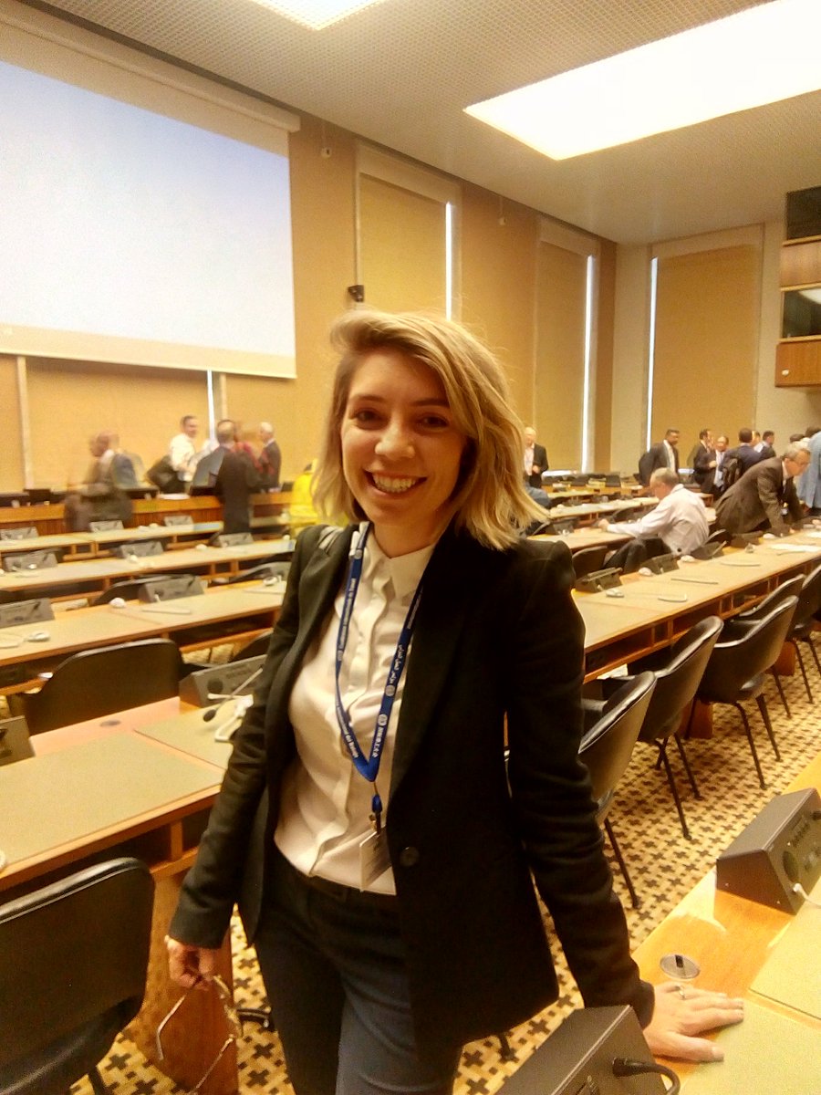 Our colleague Alana Matheson of <a href="/AusChamber/">tourismtowns</a> and member of <a href="/ioevoice/">IOE</a> 2017 Global Employers' Young Professionals Academy receives great acclaim during Employers' Group meeting for her work as spokesperson during  #ILC2018. Happy to see our young professionals rise high!