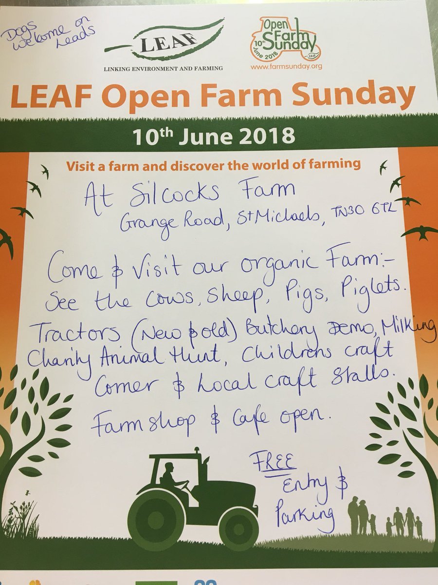silcocksfarm's tweet photo. This Sunday 10am-4pm Fun for all the family on the farm 🐖🐏🐑🐄🐂🚜🚜🚜🚜 https://t.co/kbShxbQ298