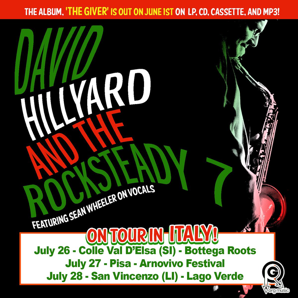 ROCKSTEADY 7 in ITALY this July! <a href="/BottegaRoots/">BottegaRoots</a> <a href="/Arnovivo/">Arnovivo</a> lago verde !
