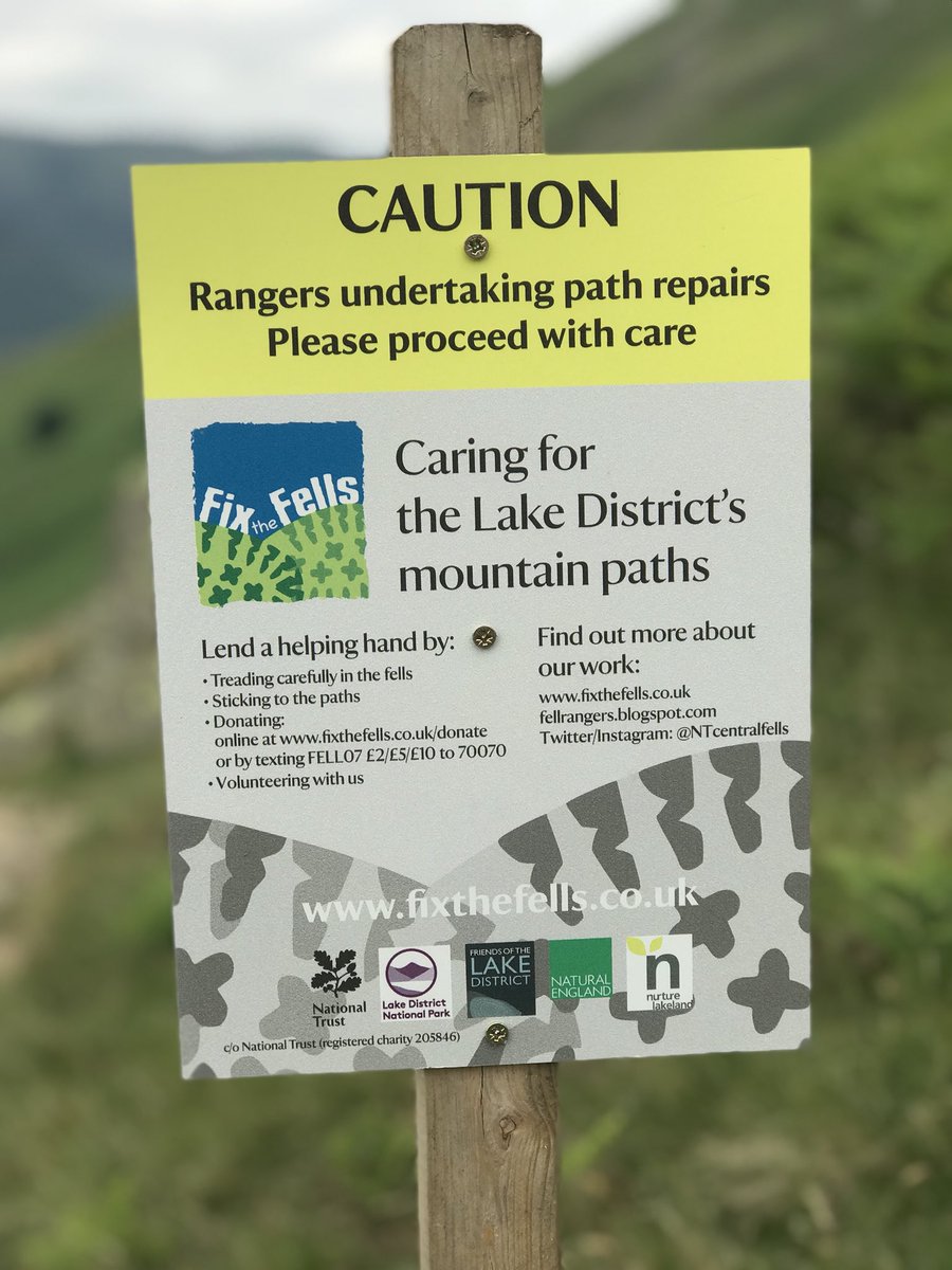 keswickbootco's tweet image. Let’s show some love for the awsome @fixthefells these guys do an amazing job most of them are volunteers and they need your cash or at the least a RT #FixtheFells #NotJustLakes ⏭ fixthefells.co.uk
