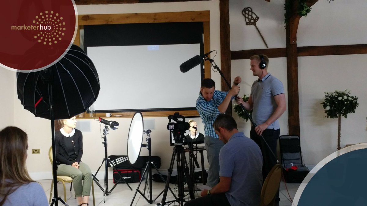 MarketerHub's tweet image. Awesome #VideoMarketing workshop on 6th June 2018 with presentation and live video by @bitpod_uk organised by @NewtonPrint