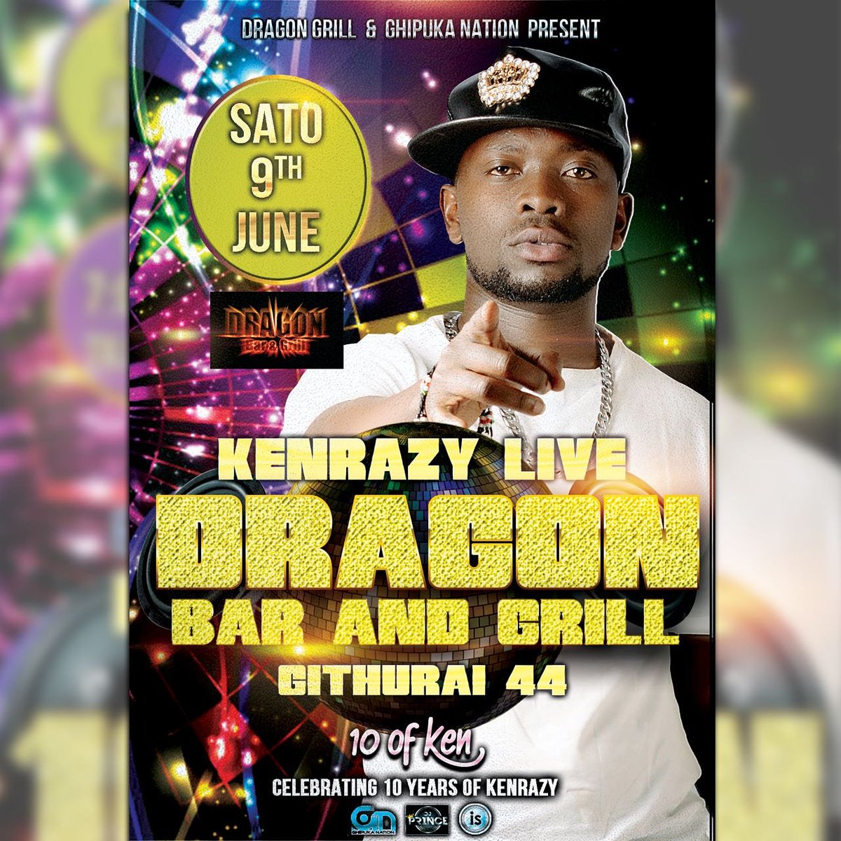KenRazy's tweet photo. Jana Avenida iliweza sana... Now On to The Next.
Friday tupatane BUNGOMA Sanga'lo Institute of Science and Technology alafu Sato watu wa GITHURAI 44 ntakuwa na marsh-Up hapo DRAGON GRILL Vibaya Sana🔥
#TENofKEN Club Tour Continues💥🔫 Celebrating 10yrs Of KenRazy
Don't Miss Out https://t.co/1QKRgcasdZ