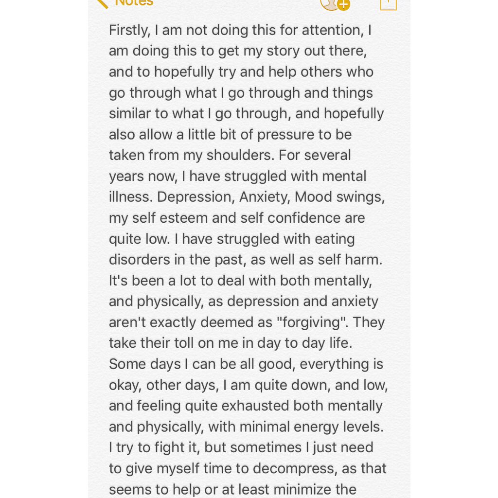 780Taylor's tweet image. #Depression #Anxiety #mentalillness #selfesteem #selfconfidence #eatingdissorder #selfharm #awareness #notforattention #ThisIsMyStory