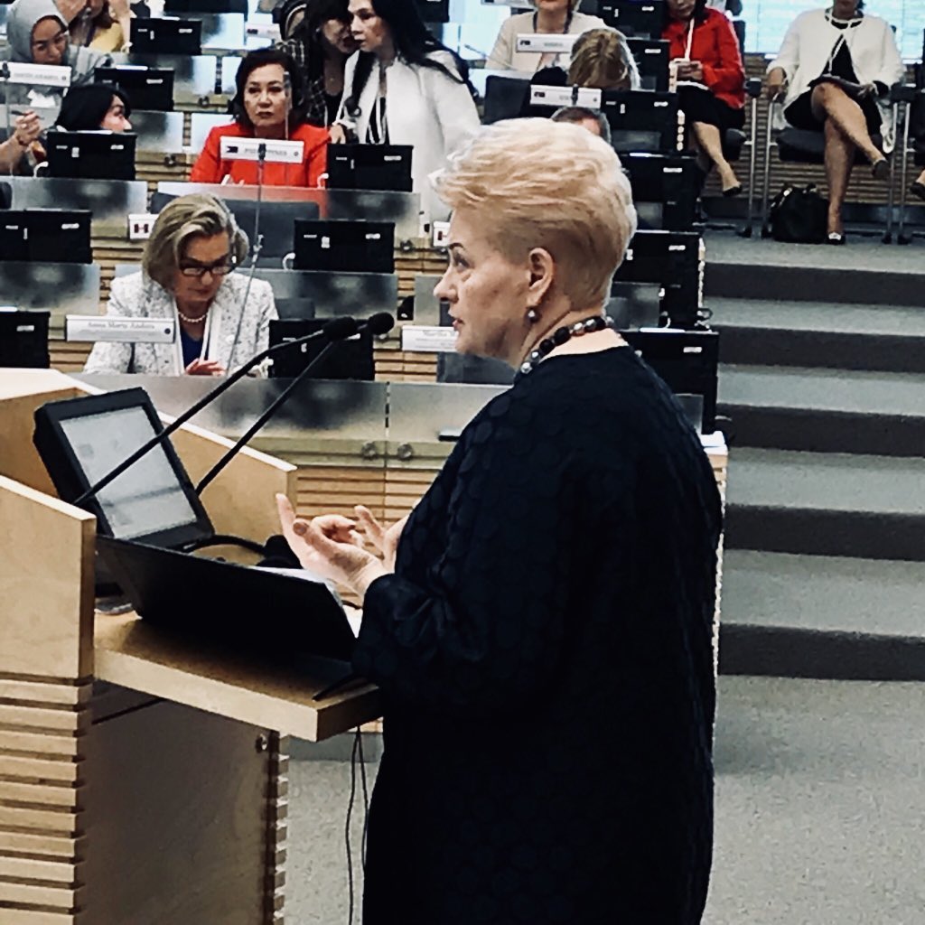 Lithuania 🇱🇹 President Dalia Grybauskaité