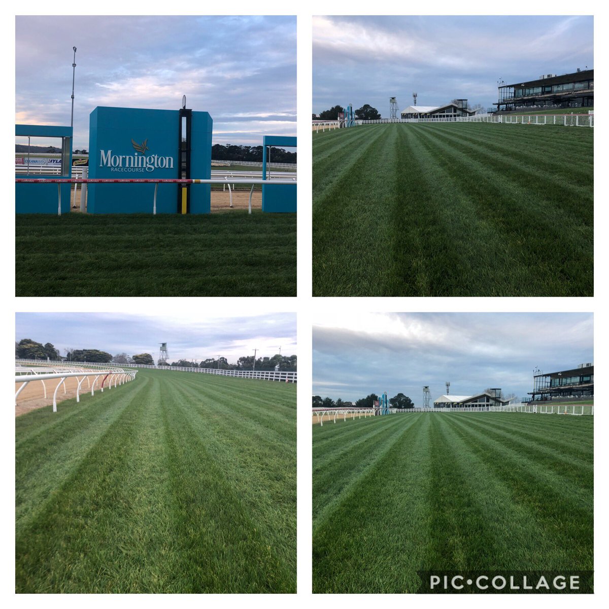 FeekRacing's tweet photo. Track @Mornington looking in superb condition ahead of Monday’s Queens B’Day Metro meeting. @MelbRacingClub @gurujosh23 @Jollsy_09 https://t.co/dsfV8FUvzf