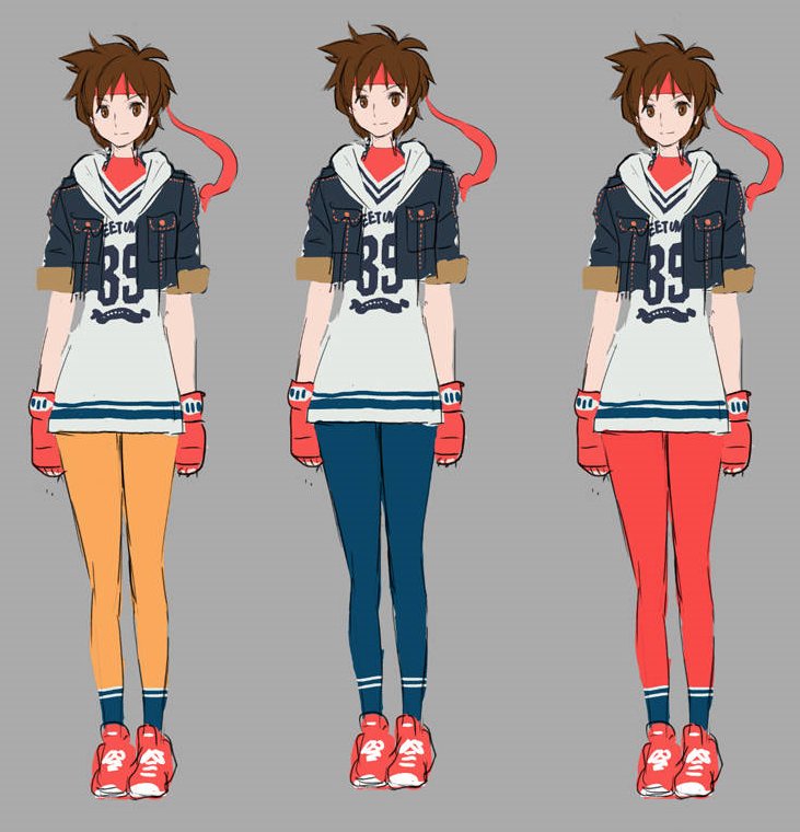 Vgdensetsu Concept Art For Sakura From Street Fighter V T Co X3l2gd2hsz