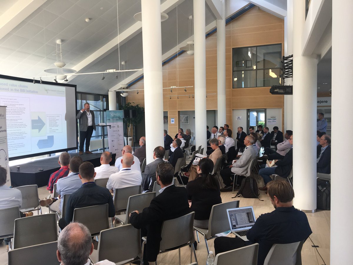 InvestinViborg's tweet photo. Keynote speaches starting day 2 at #EBVF18 followed by pitches and sessions between entrepreneurs and investors. Exiting day ahead. #bioeconomy #agrifood #dkgreen #Viborg @TechTourHQ @inbiom https://t.co/qR2x6aet6U