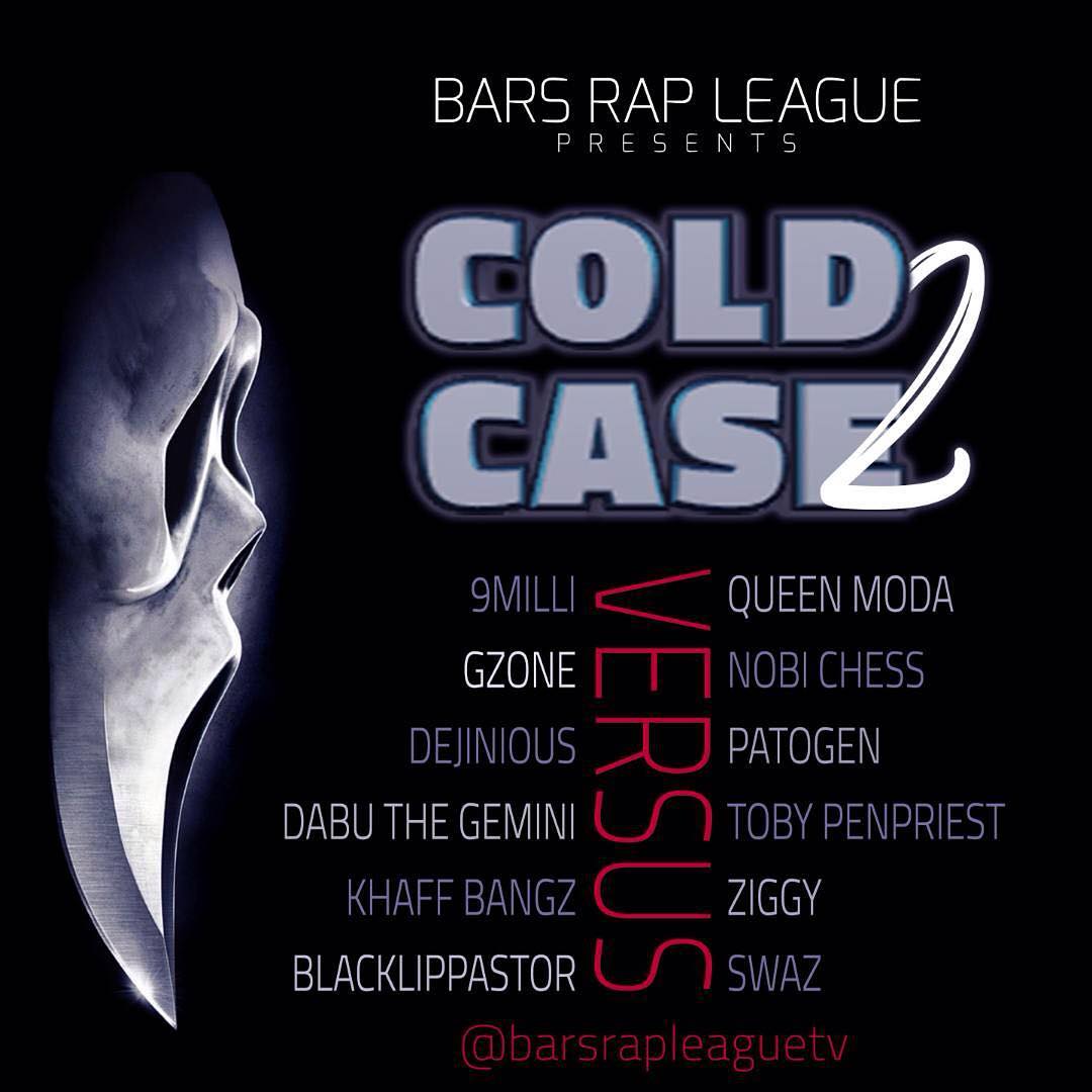 oluwaspikey's tweet photo. 9milli(female) vs Queen Moda(female) June 16th #brlcoldcase2018 https://t.co/objaqrW5a4