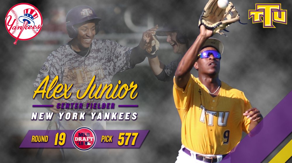 TNTech_Baseball's tweet image. ICYMI (JK, we know you didn't): 
Record-breaking eight Golden Eagles selected throughout 2018 MLB Draft | bit.ly/2sDkCTX

#WingsUp #mlbdraft2018