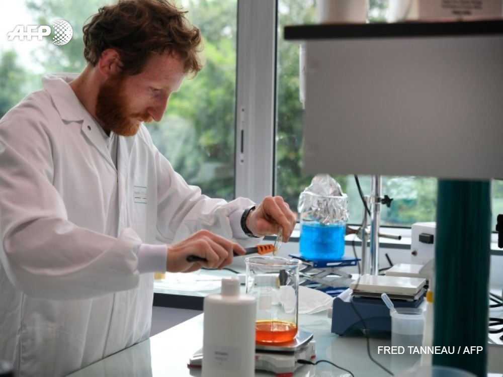 En Bretagne, la filière cosmétique surfe sur les algues u.afp.com/oMEN #AFP