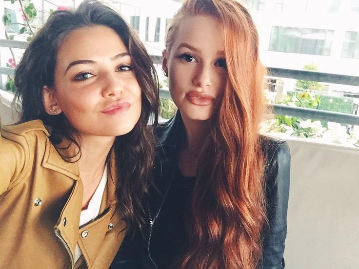 every brunette needs a ginger. 💕