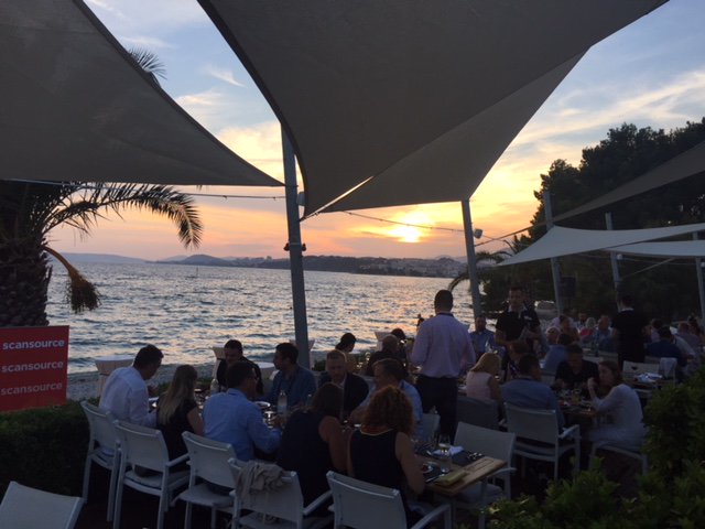 SCSC_POSB_EU's tweet photo. The ScanSource Partner Conference in beautiful Split is in full swing! A great evening on the seafront was had by all - we're looking forward to all the interesting and insightful content to be presented today! #scscsplit2018 #partnerconference https://t.co/P6x0zO9q9I