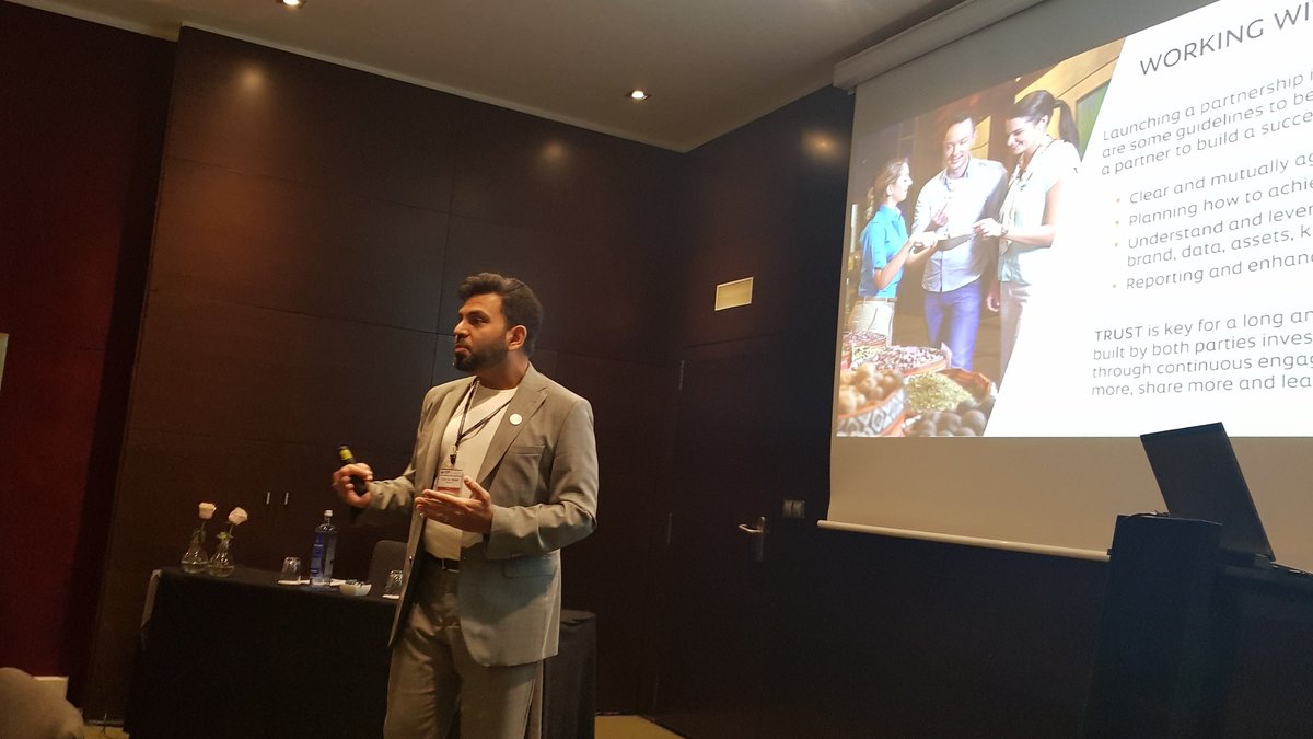 PPedhom's tweet photo. @elegant788 ending his great presentation on the Etihad Guest Program and how to harness the Power of Partners in shaping loyalty. Key lessons learned: Treat your partners as part of your own organization, merchant marketing is key & leverage on data analytics.
#ALloyalty https://t.co/VTocGB9VGo