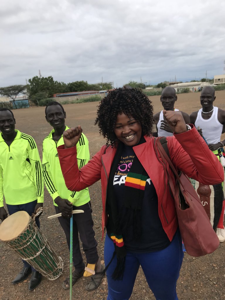 theonlyriya1's tweet photo. In Kakuma with my brothers from 🇸🇸 
For the first ever TedX event in a refugee camp.
Follow the conversation and be inspired https://t.co/h4DA5jDeOG