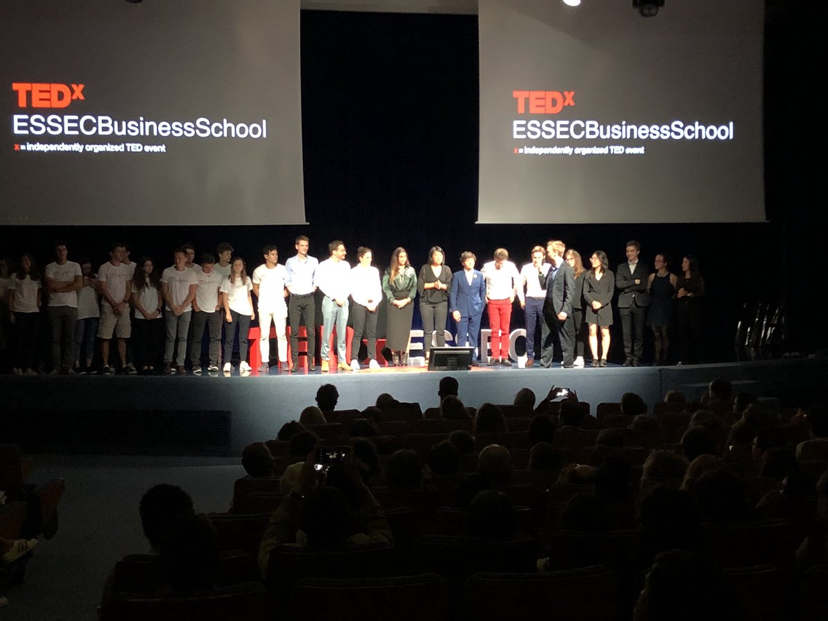 VVinzi's tweet photo. 9 speakers reunis sur le campus de l’@essec pour inspirer et partager avec nous leurs visions du monde. Une belle soiree. @TEDxESSEC #TEDxESSEC https://t.co/10xVOnzBQT