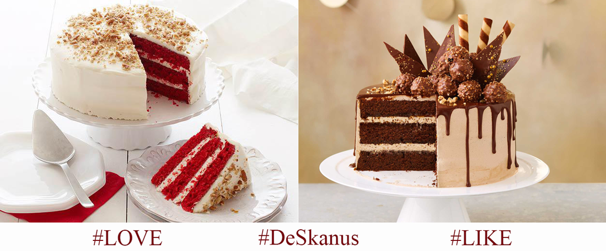 makemyday076's tweet photo. It's 'Love' over 'Like'!
Choose yours & tag a friend to buy you one!
#Cake #Love #Like #OnlineCake #DeSkanus #Skanus https://t.co/GmefHMCIOn