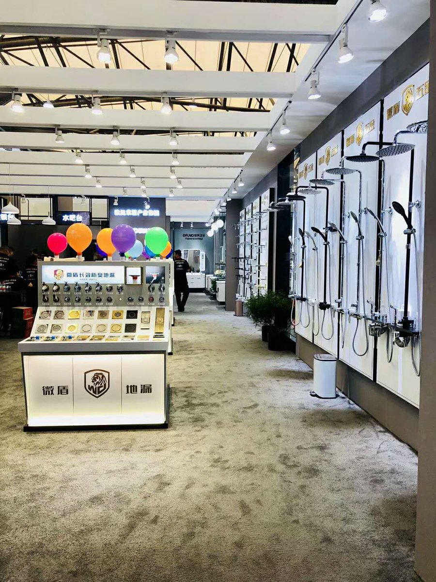 BillGuo13's tweet photo. Floor drain and Shower at KBC 2018 https://t.co/klNlwoiH3l