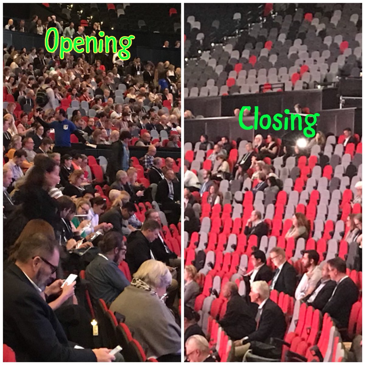 Glad to be one of the #stayers @EduTECH_AU gymnast and a politician to end the day. #wheredidtheygo #drinks