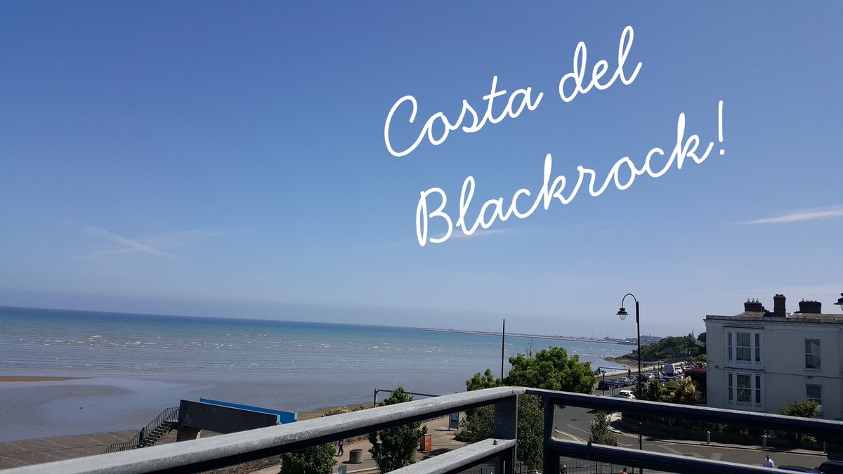 You cannot beat that view from yesterday in Blackrock on my internship with <a href="/SSP_DLR/">SouthsidePartnership</a> <a href="/Iloveblackrock/">I Love Blackrock</a>