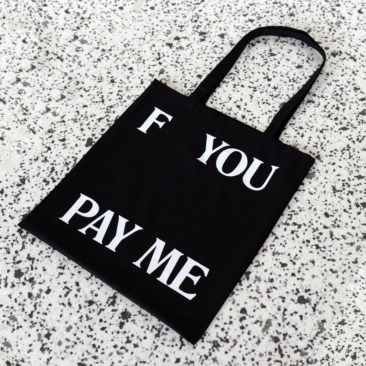 ThisIsIntern's tweet photo. The only post-graduate fashion accessory you need.
Pick up your #FYouPayMe tote here→https://t.co/uM5c0zkLyV
#FinalYearShow #DegreeShow #Graduation https://t.co/iuphyJN50C