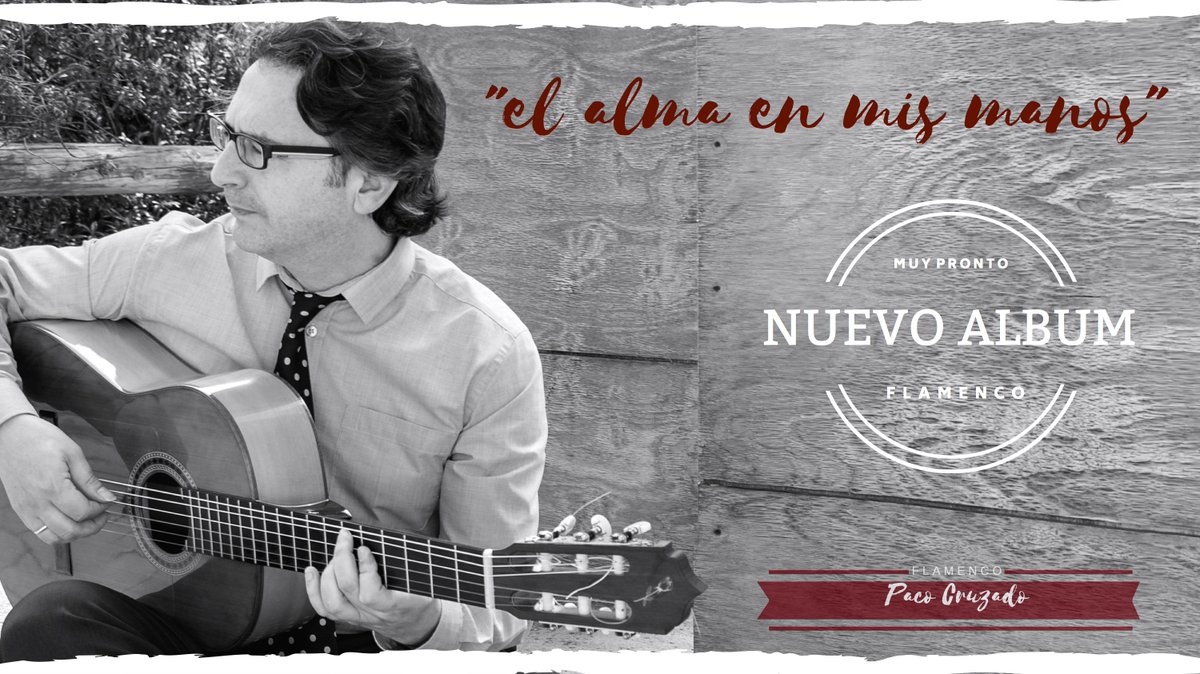 “EL ALMA EN MIS MANOS” es mi nuevo trabajo discográfico que muy pronto verá la luz. Un disco de guitarra flamenca que tiene muchas e  importantes colaboraciones de diferentes artistas.
<a href="/flamencoMlg/">Bienal Flamenco MLG</a> <a href="/FlamencoStream/">FlamencoStreaming</a> <a href="/flamenco_fest/">Flamenco Fest Wien</a> <a href="/FestivalsGuitar/">Guitar Festivals</a> <a href="/GuitarraPetrer/">Fest. Guitar. Petrer</a> <a href="/almaflamencaAUS/">Alma Flamenca</a>