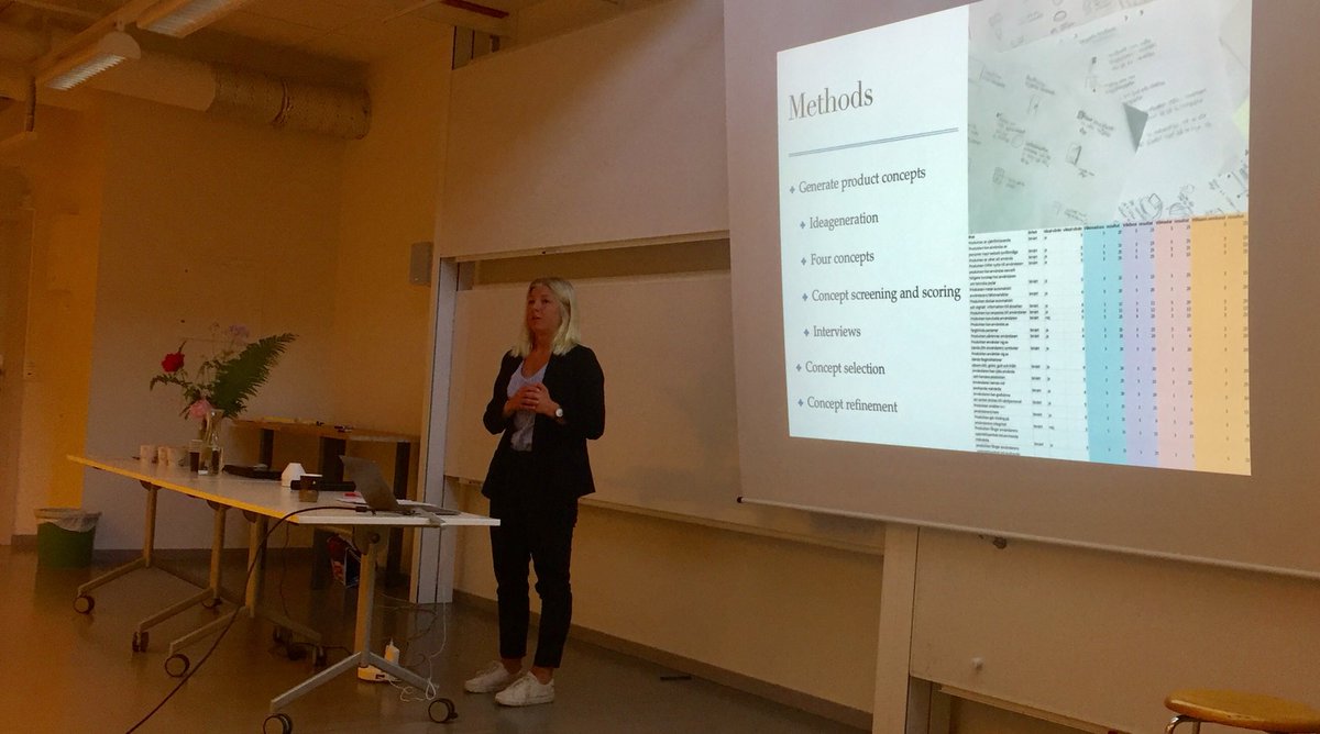 “Product concept for home use that automatically measures and records an older person’s weight”. MSc thesis (DPU program) presentation by Jessica Mesilane.