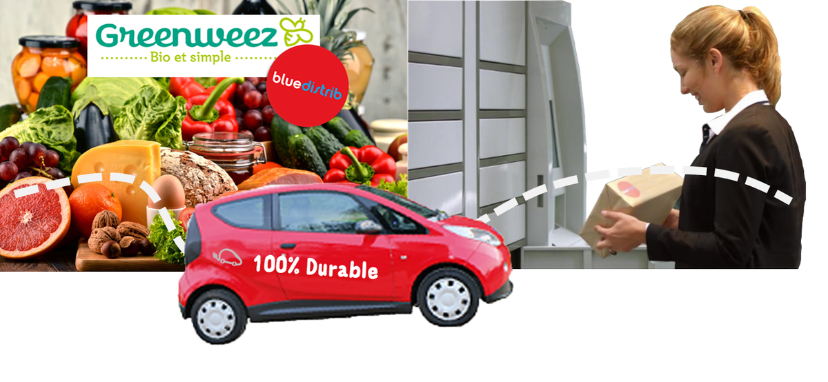 Un drive #Bio au pied de chez moi ou de mon bureau, c'est possible grâce à <a href="/Bluedistrib/">Bluedistrib</a> &amp; @Greenweez ! 👏
Passez commande de vos produits frais avant 12h et récupérez les ce soir en rentrant, dans votre consigne 24/7 !
#UnNouveauModeDeVille c'est aussi vous simplifier la vie !😎
