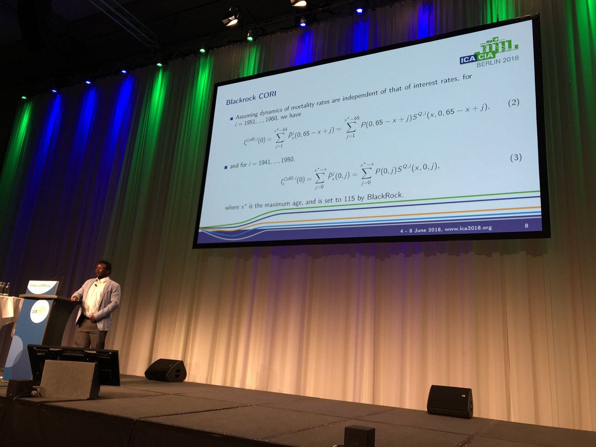 actuaryunsw's tweet photo. Jonathan Ziveyi presenting on Blackrock CoRI indexes #ICA2018 #VICA2018 #VirtualICA - https://t.co/CgQftAoag0 https://t.co/K8tR4ZvJR4