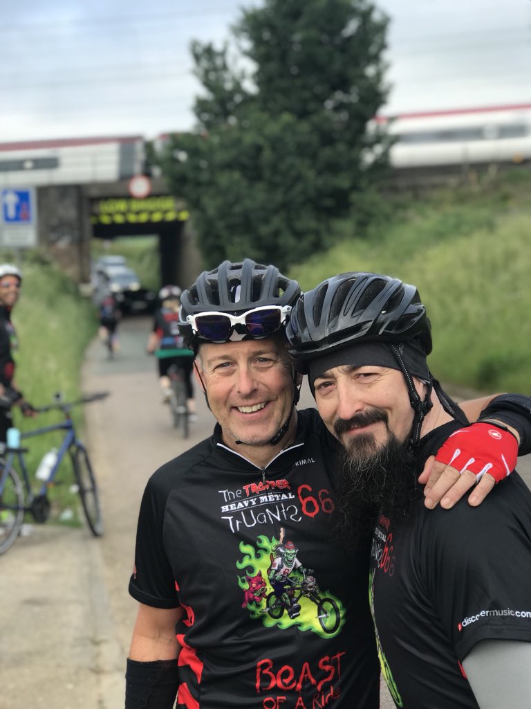 Not all who wander are Lost.  At the site of The Great Train Robbery w/ @aaronaedy on day 2 of @hmtruants. #heavymetaltruants