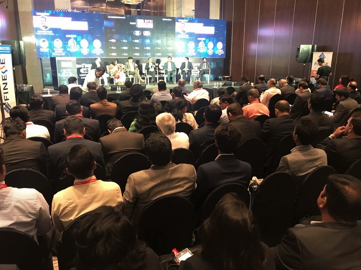 BFSITechForum's tweet image. A houseful of technology leaders assembled at the #BFSITechshow happening at the Hyatt Regency Mumbai.

#BFSI #Technology #BigData #AI