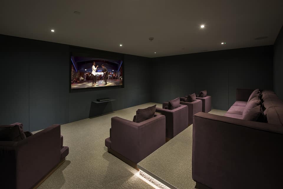 HarrisHomeUK's tweet photo. Residents' cinema at @twofiftyoneLDN https://t.co/chG7BzJ1CR