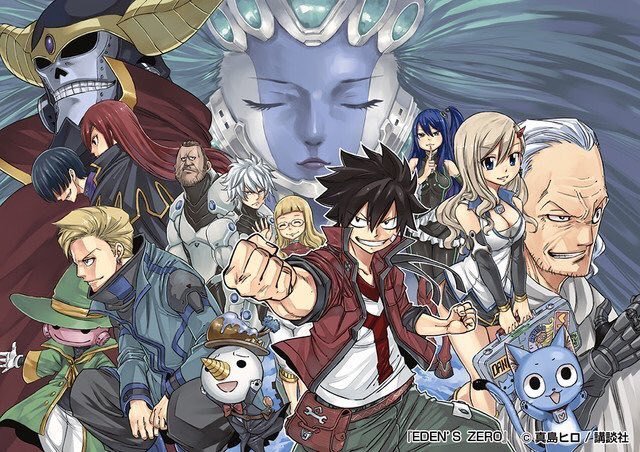 Hiro Machina (Fairy Tail) dévoile les personnages d'Eden's Zero son nouveau manga qui débute le 27 juin prochain au Japon, et en France en numérique chez <a href="/pikaedition/">Pika édition</a> Vous êtes chauds ? 🔥