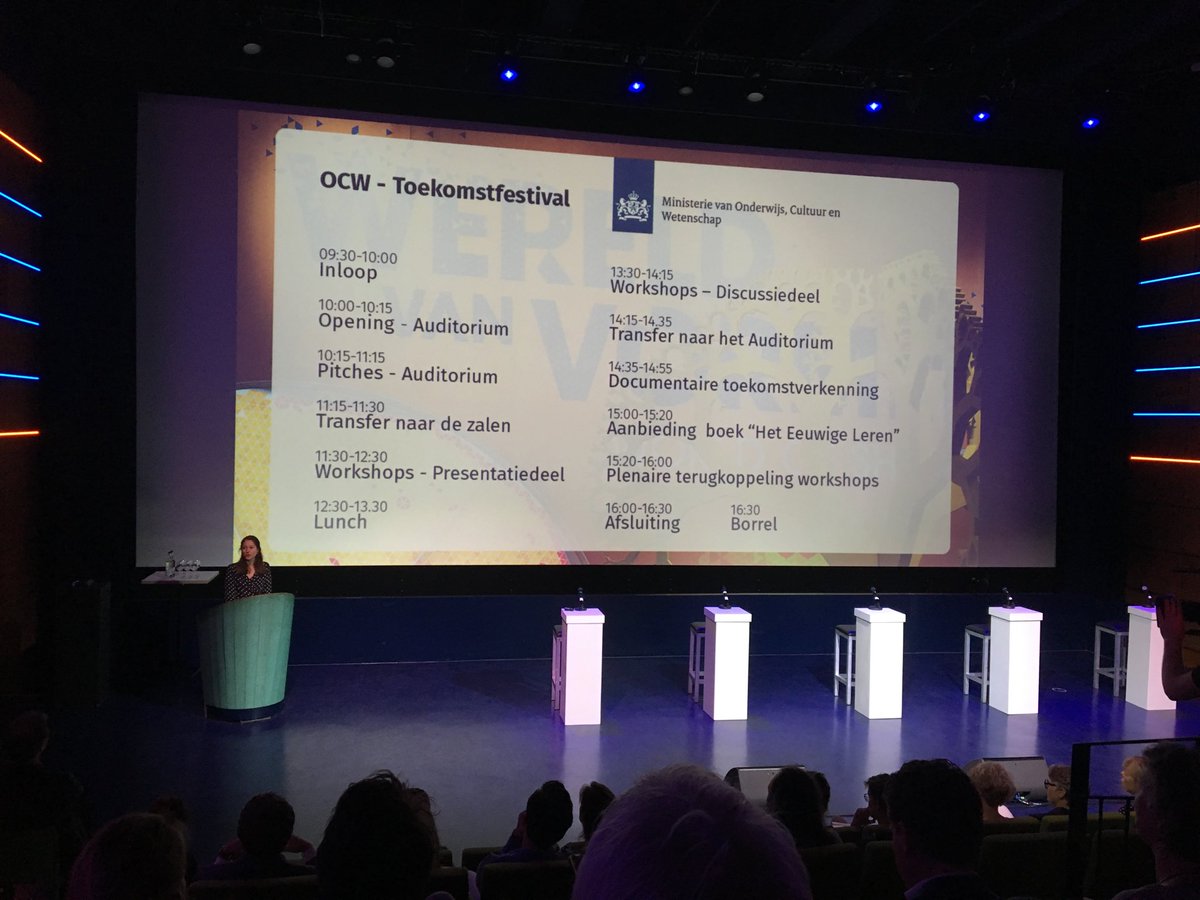 @ #toekomstfestival OCW vandaag