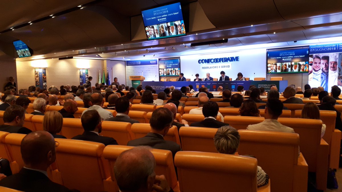 Al via i lavori dell'Assemblea Nazionale di Confcooperative Lavoro e Servizi #illavoroalcentro <a href="/Confcooperativ1/">Confcooperative</a> <a href="/ItaCooperativa/">Italia Cooperativa</a>
