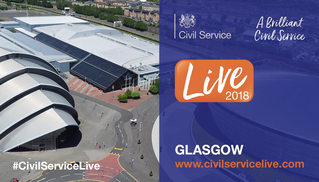 HeywoodFndation's tweet photo. #CivilServiceLive is a great way to learn new skills &amp; share good practice across the @UKCivilService. The first one this year starts today in #Glasgow. https://t.co/V9OXZr50Ry https://t.co/Q6UpxrjbjY