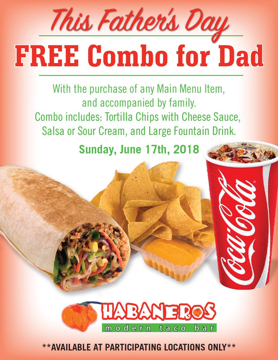 HabanerosMTB's tweet image. Got plans with dad this #FathersDay? How about spicing it up a little. #treatdad #combodeal #halifax #dartmouth #truro #oromocto